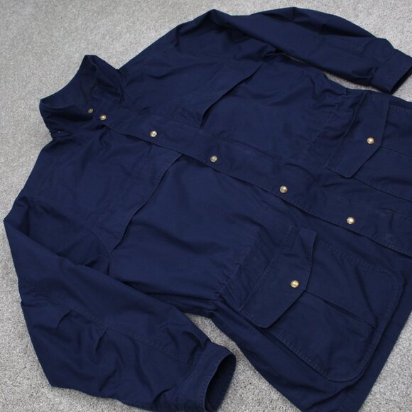 Eddie Bauer Jacket Adult XL Wool Lined Mountain Parka Blue Full Zip Utility Coat - Picture 6 of 16